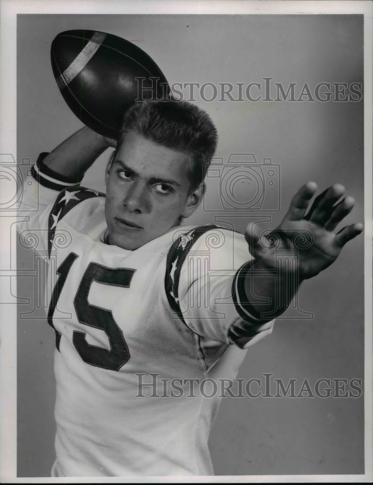 1959 Bob Franty-Holy Name Football player-Historic Images