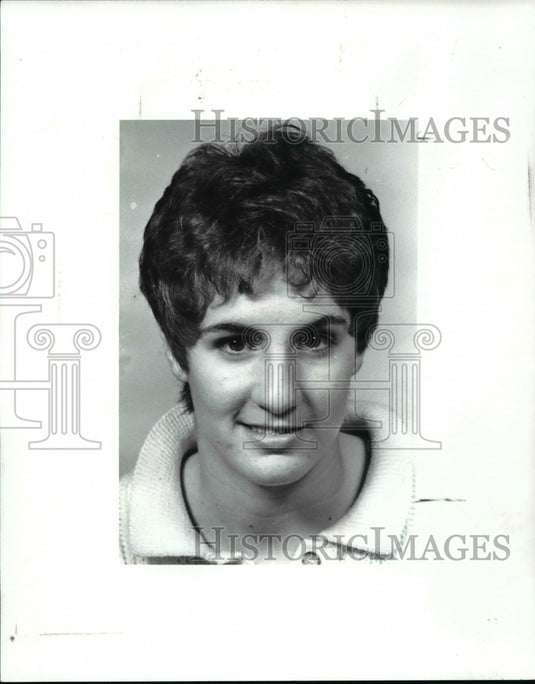1988 Press Photo Kristie Stacy-swimmer - cvb42082- Historic Images