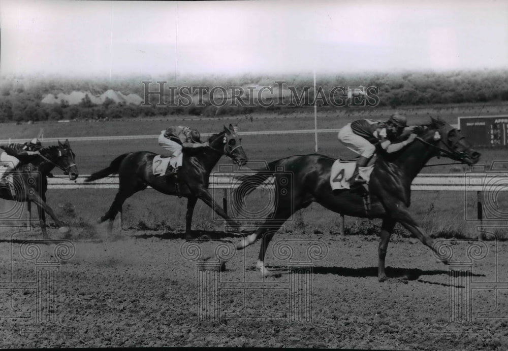 Press Photo Physic Dream-W Hatre up, 5000 Horseracing - cvb42250 - Historic Images