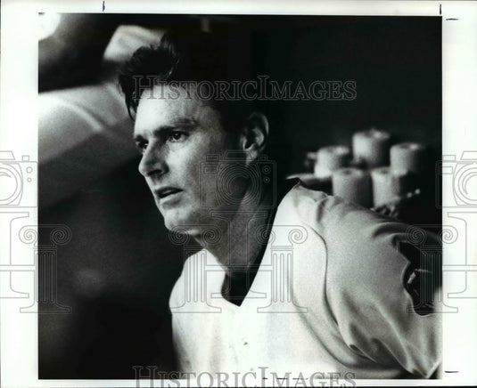 Press Photo: Cleveland Indian player - cvb42337 - Historic Images