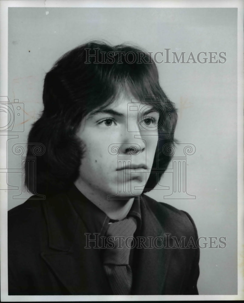 1975 Tim Rains of West Tech basketball team-Historic Images
