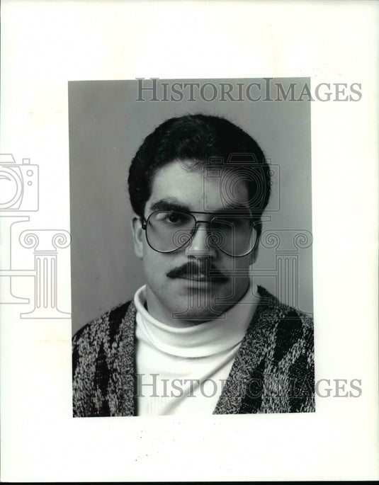1990 Press Photo Lorain Player of the Year, Mike Bryson - cvb42588 - Historic Images