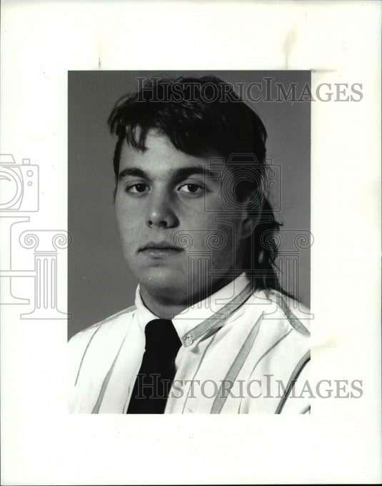 1990 Press Photo Mike Ulm, Roosevelt OL - cvb42629 - Historic Images