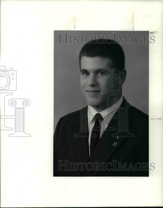1990 Press Photo Bill Coleman, Perry High School - cvb42648 - Historic Images