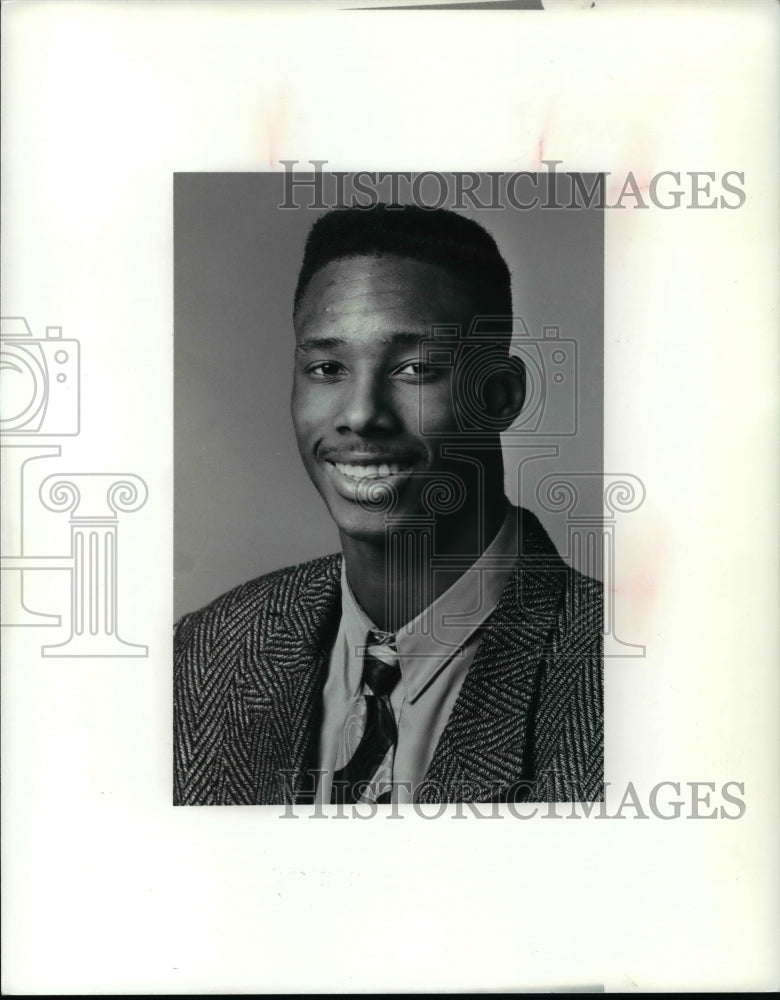 1991 Press Photo Jerry McKinney, Warrensville - cvb42816 - Historic Images