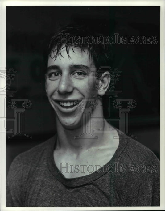 1991 Press Photo Rick Hepp, St. Edward's High wrestler - cvb42817 - Historic Images