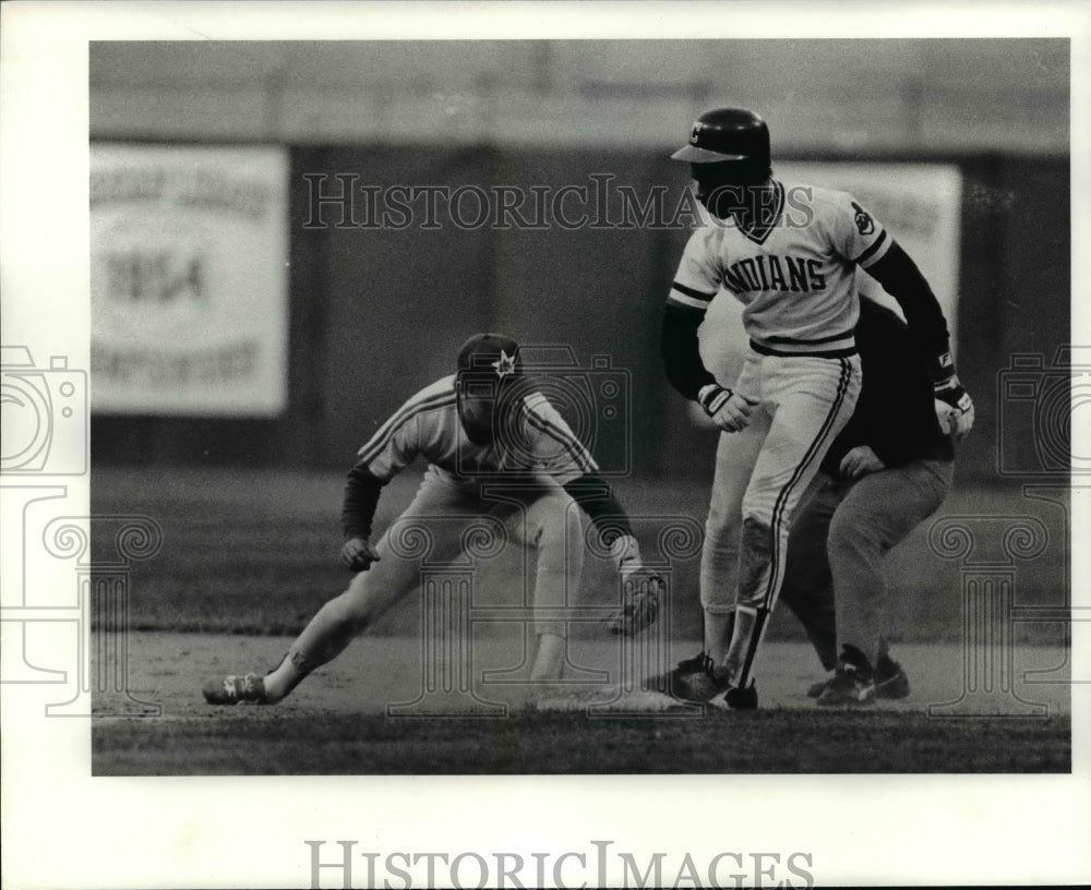 Press Photo Baseball-Cleveland Indians Game - cvb42952 - Historic Images