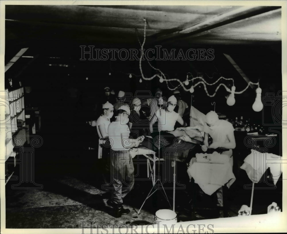 1987 Press Photo Korean War-operating room, M.A.S.H. - cvb43009 - Historic Images