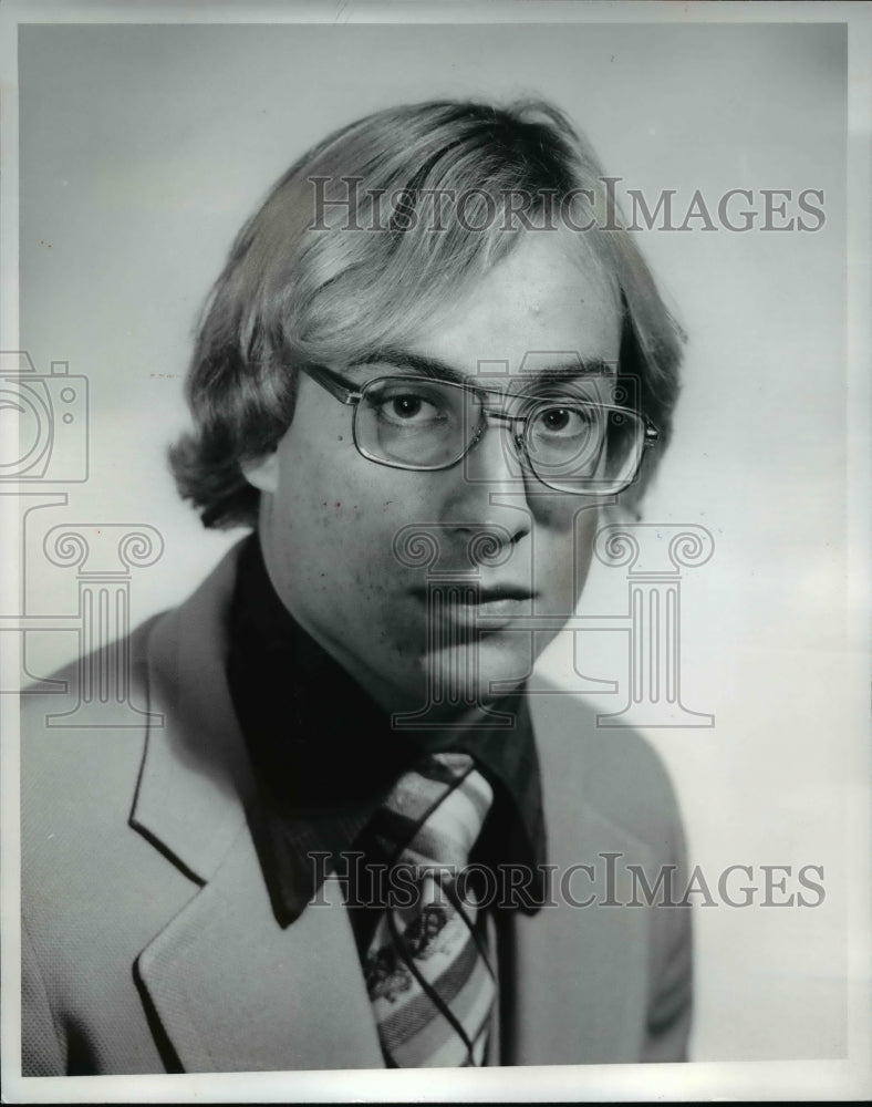 1976 Press Photo Alec Parsons, Orange High football linebacker/defensive backer- Historic Images