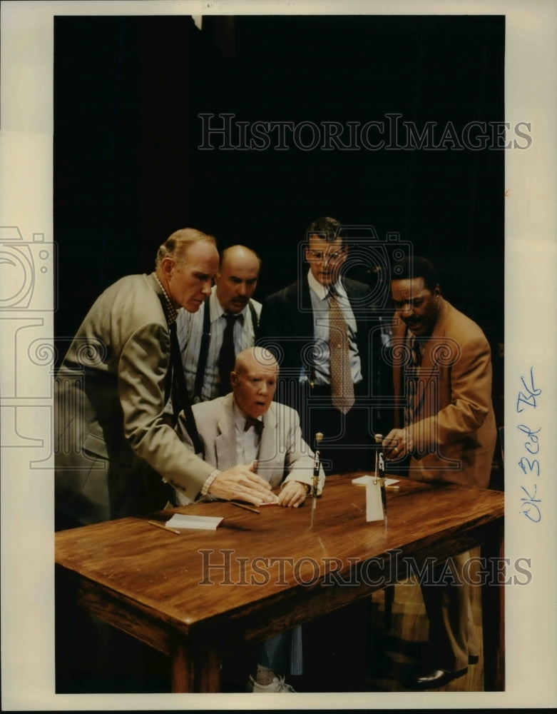 1998 Press Photo Twelve Angry Men, Cast - cvb43149 - Historic Images