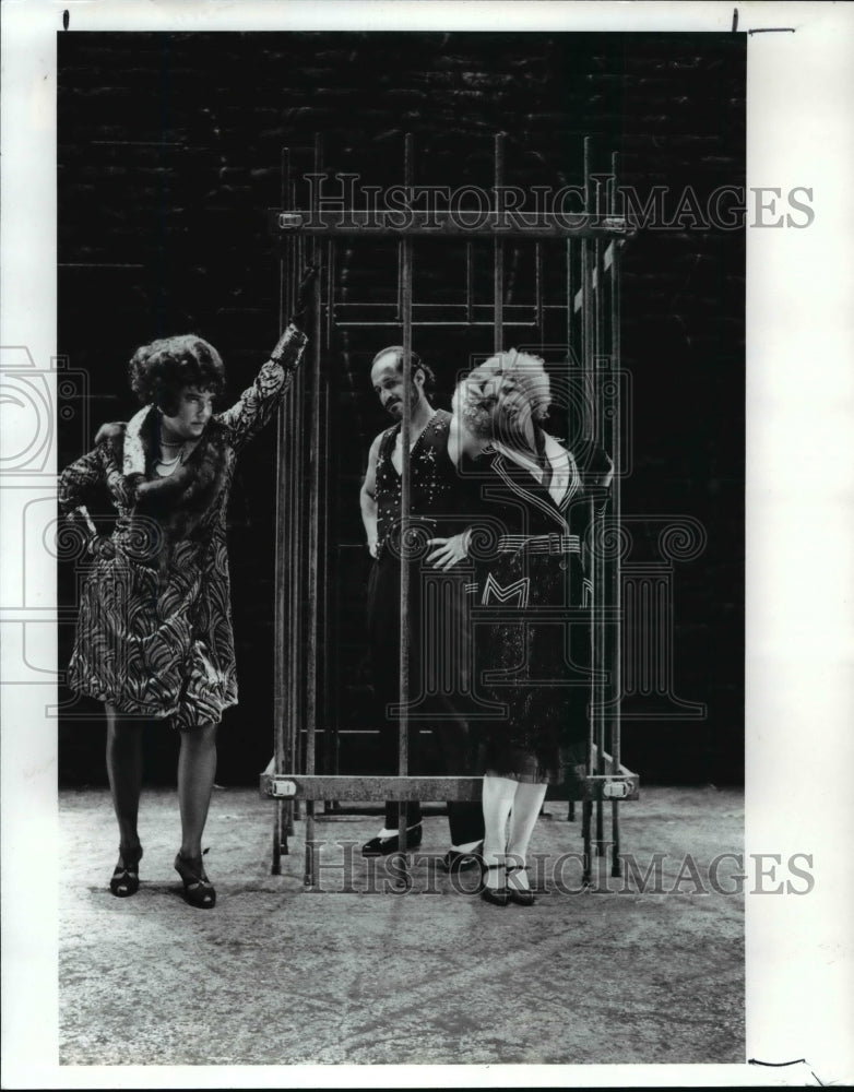 1989 Press Photo L to R. Mimi Wyche, Neal Ben Ari and Lannyl Stephens - Historic Images