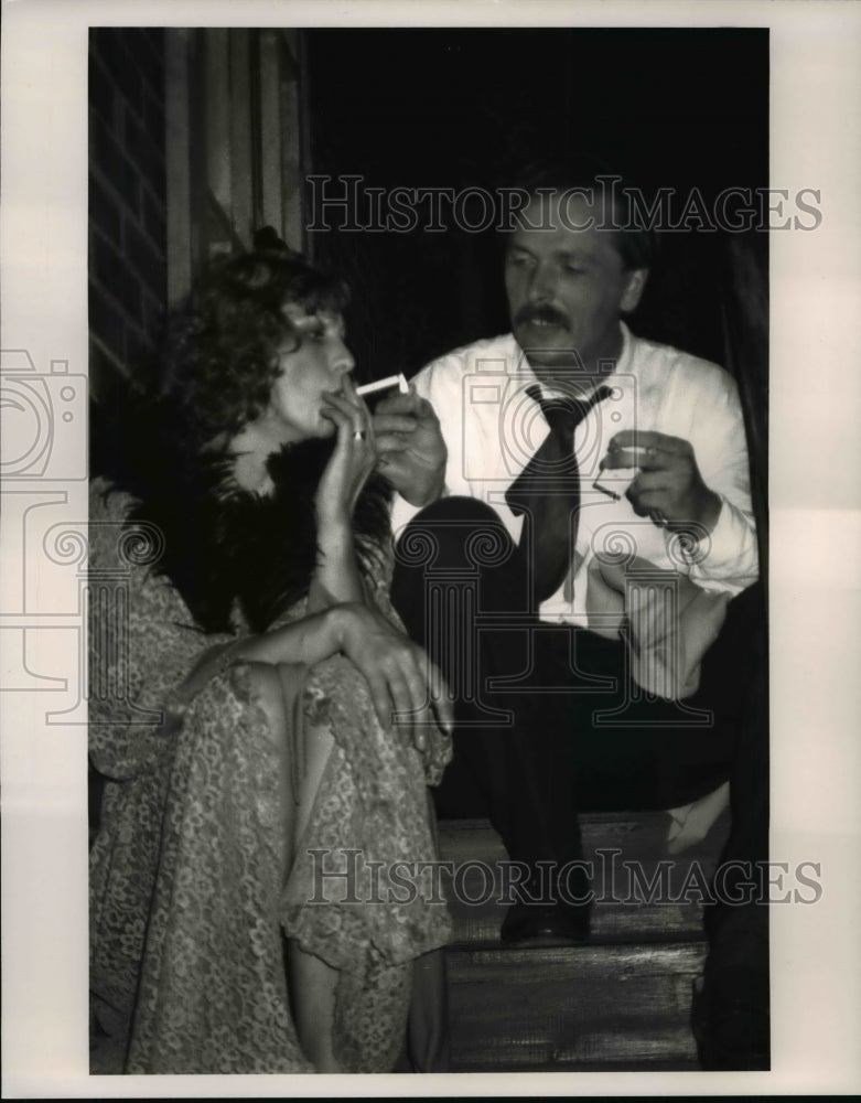 1991 Press Photo Cleveland Play House 1992 International Theatre Exchange. - Historic Images