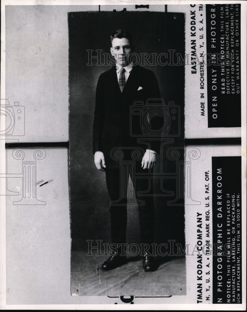 1921 Press Photo Brandon T. Grover in 19231 as assistant at Ohio U. - Historic Images