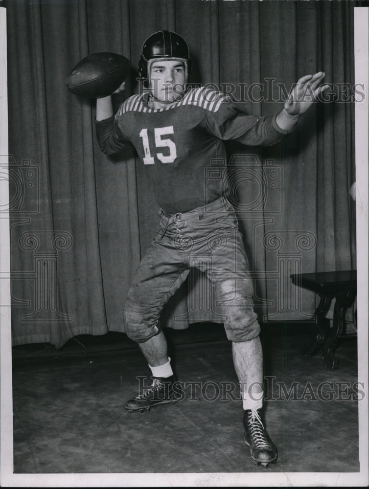 1946 Press Photo Tom Philips, Captain & Quarterback Berea High - cvb43376 - Historic Images