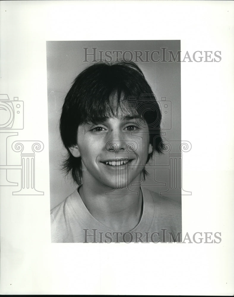 1986 Press Photo PD Scholastic Wrestler, Alan Fried, St Ed&#39;s - cvb43388 - Historic Images