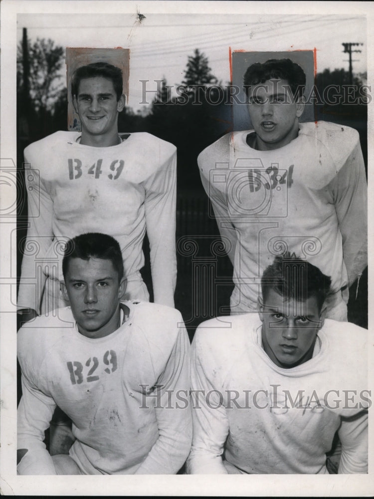 1959 Brecksville High Football team members-Historic Images