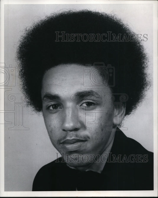 1973 Press Photo Steve Haralson, Cleveland Central Catholic High Dream Team - Historic Images