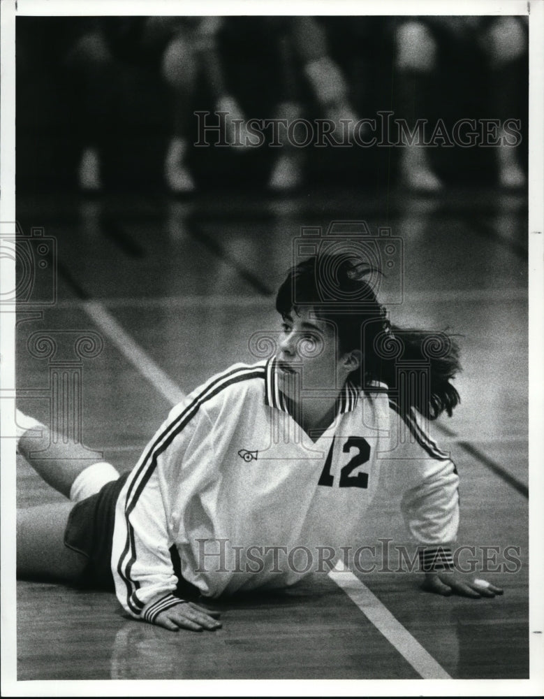 1989 Press Photo Fairview Volleyball, Beth Schmidt - cvb43644 - Historic Images