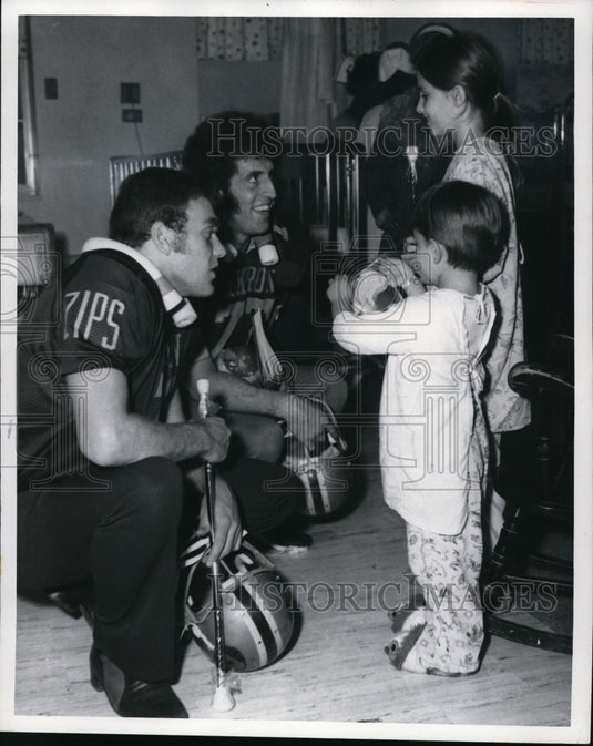 1972 Press Photo L-R, Carl Richards, Rich Madden, Dick Billeter & Sister- Historic Images