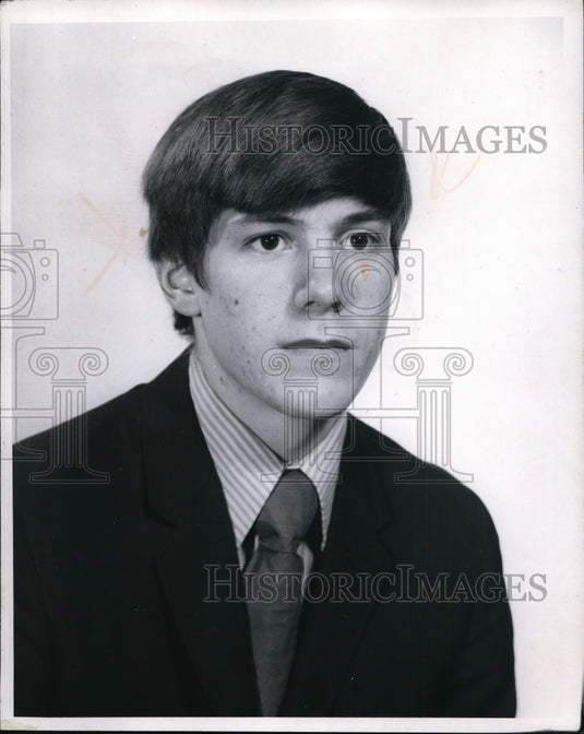 1971 Press Photo Warren Hollis-Chagrin Basketball player - cvb43780 - Historic Images