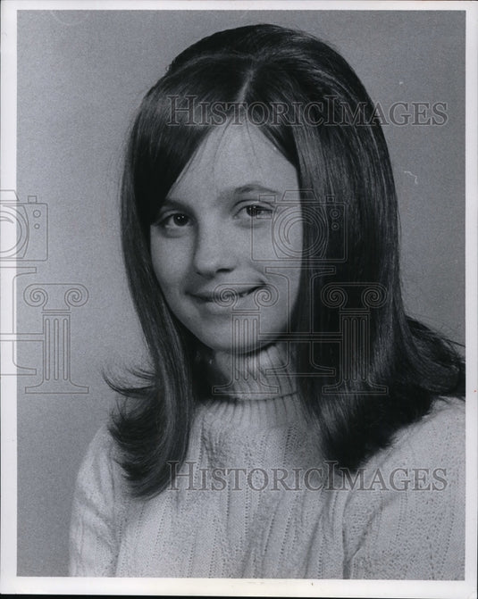 1969 Press Photo Lake Erie AAU Jr. Olympics Queen candidate-Dorothy Domanski - Historic Images