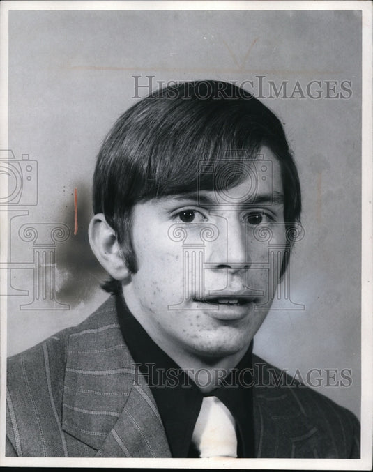 1972 Press Photo Mike Wise of St Ignatius High Basketball - cvb43896- Historic Images