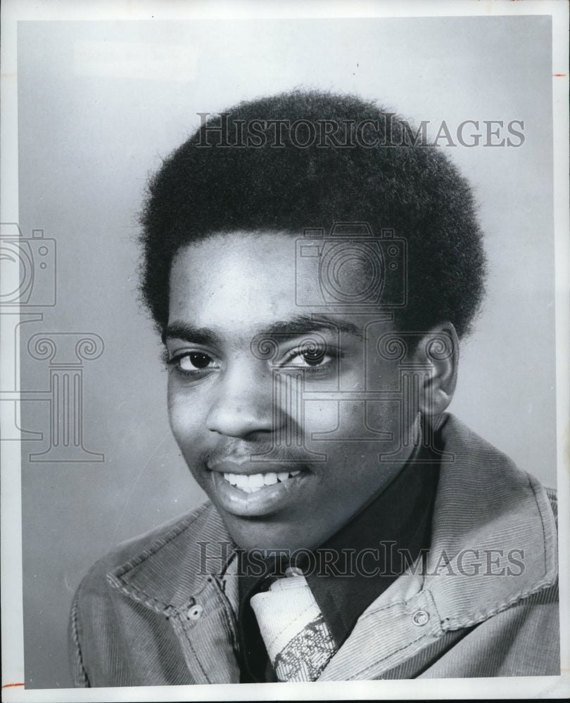 1976 Press Photo Dwayne Maynard, Hawken's 5-6, 130 pound senior guard - Historic Images