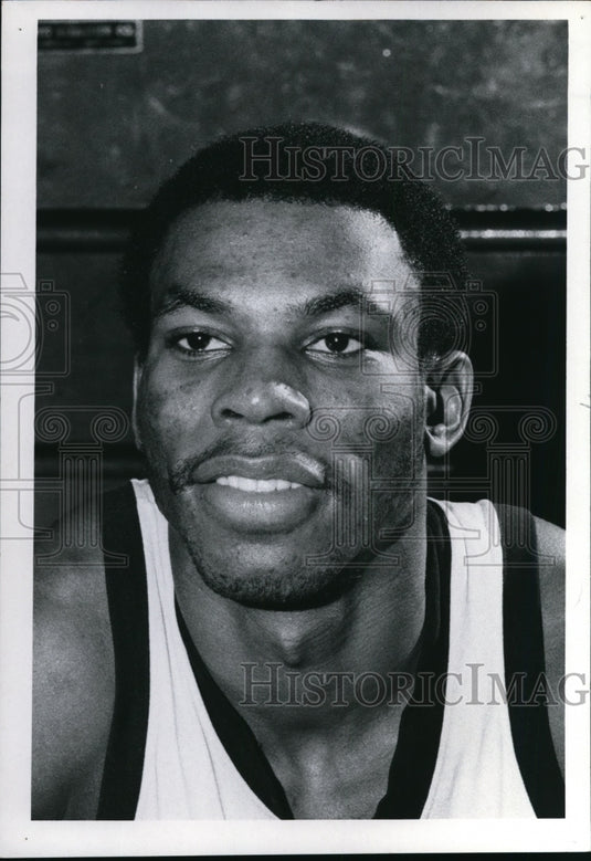 1972 Press Photo James Abrams, East Tech High Basketball Dream Team - cvb44023-Historic Images