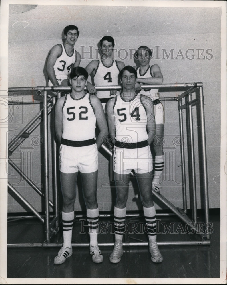 1971 Press Photo St Edwards Basketball - cvb44050- Historic Images
