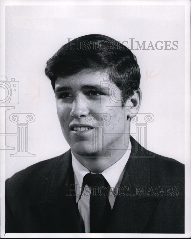 1970 Press Photo Dave Lobas, Normandy, Dream Team, basketball - cvb44110 - Historic Images