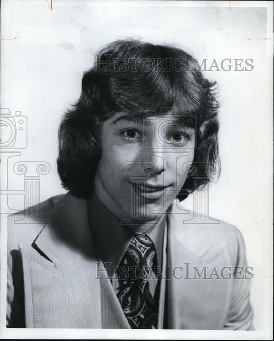 1976 Press Photo Mike Poluka, Lincoln West's 6-1, 170 pound senior forward-Historic Images