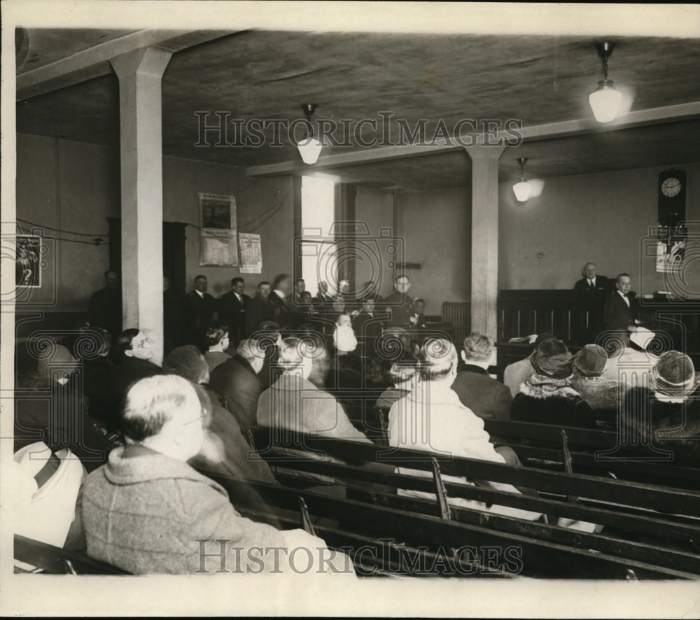 1965, Judge Terell's courtroom, Central Police Station - cvb44176 - Historic Images