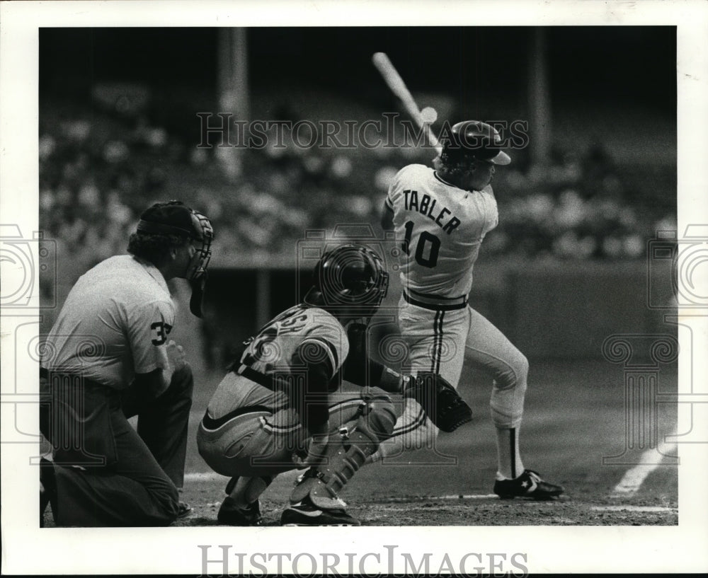 1984 Press Photo Basabell player Tabler - cvb44448 - Historic Images