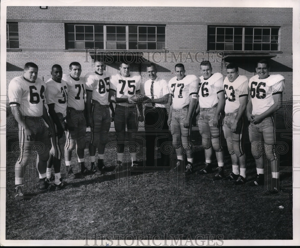 1964 Akron University Football Seniors 1964-Historic Images