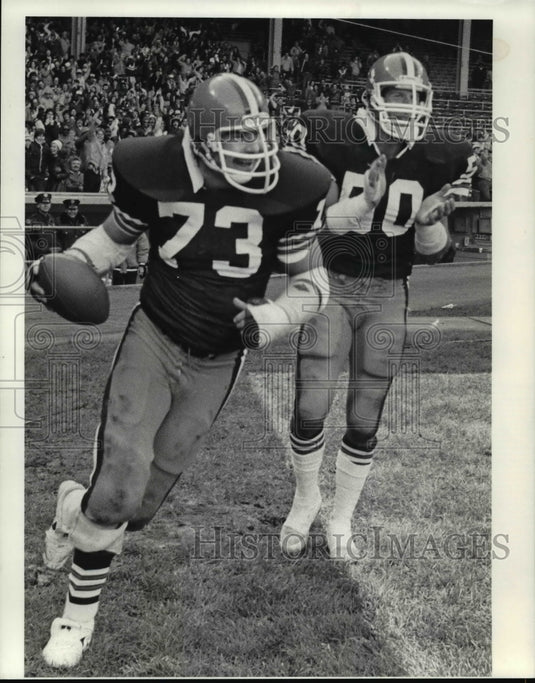 Press Photo Football - cvb44736- Historic Images
