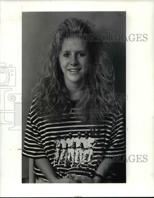 1991 Press Photo Lori Filenstein, Volleyball - cvb44923 - Historic Images