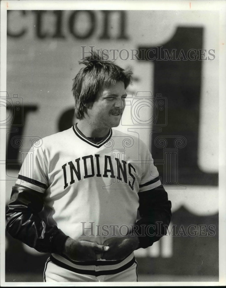 1982 Press Photo Indians Baseball player-Len Barker - cvb45097 - Historic Images