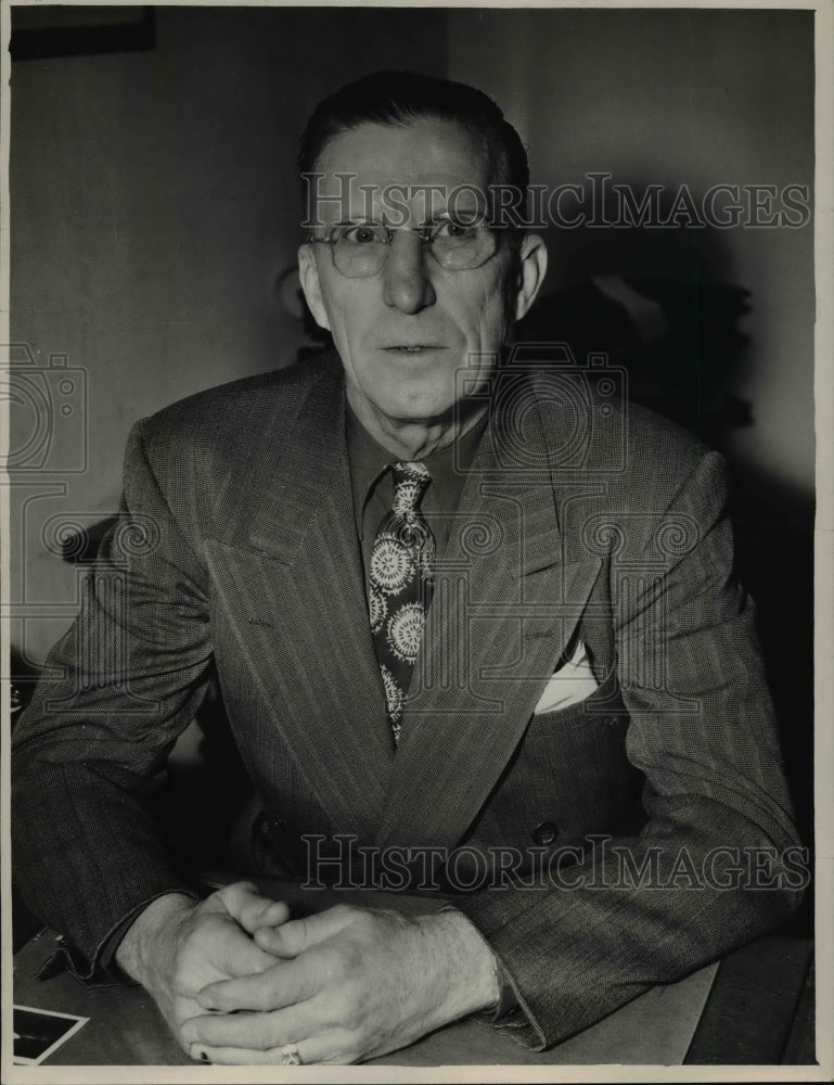 1949 Press Photo Basaball player-Hank Gowdy - cvb45313 - Historic Images