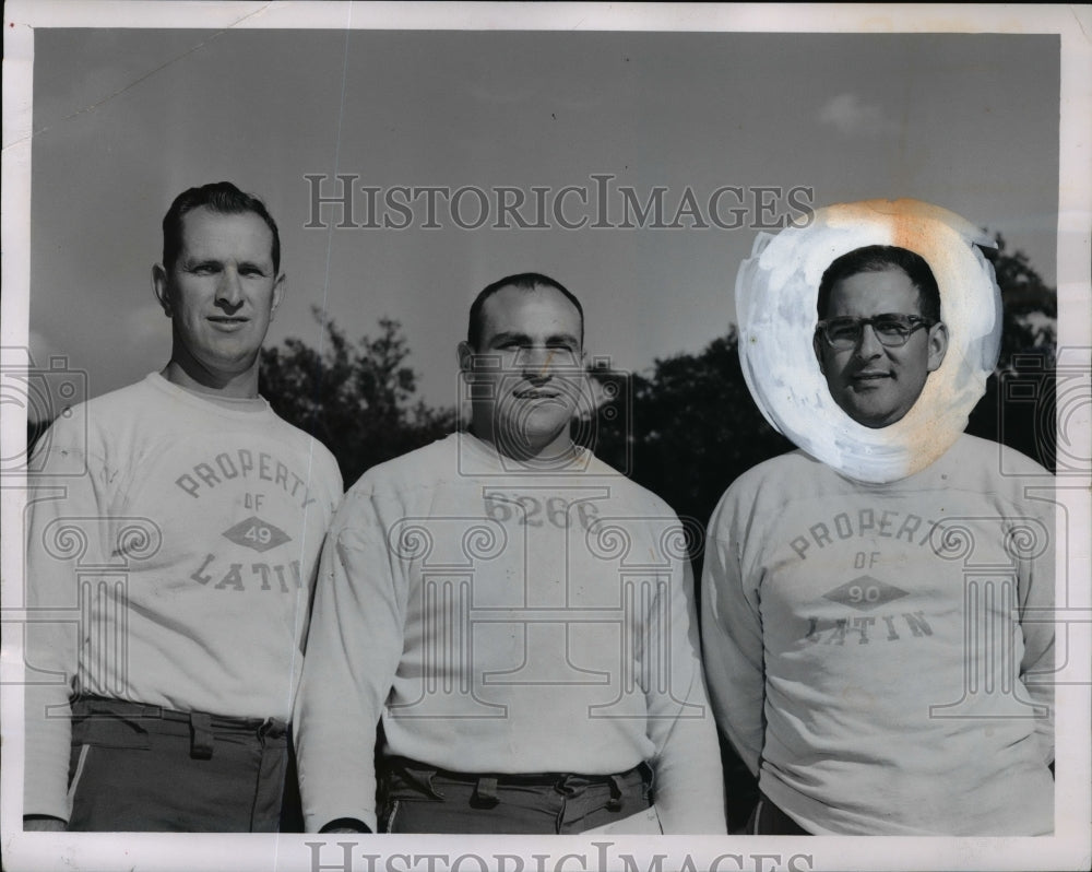 1960 Football players-Kubanik, Del Rosa, Sam Ruvolo-Historic Images