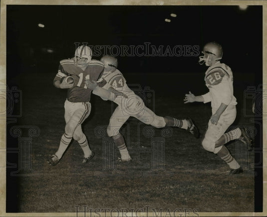 1969 Press Photo Strongsville Wally Ehrnfelt vs Brooklyn's Butler and Jacubcin - Historic Images