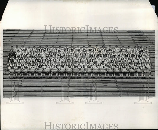 1972 Perry High Football 1972 players-Historic Images