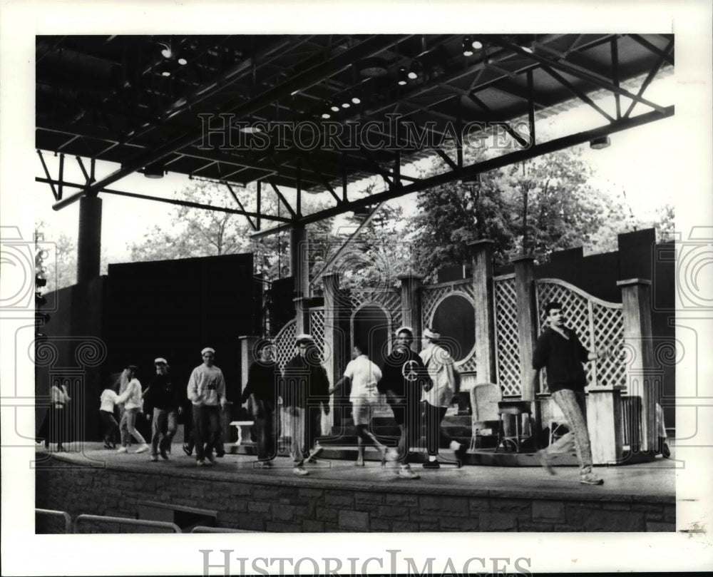 1990 Press Photo South Pacific play-Cain park amphitheater - cvb45975 - Historic Images