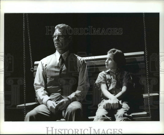 1995 Press Photo To Kill A Mocking Bird play-T. Stechschulte, Stevia Wren Haller - Historic Images
