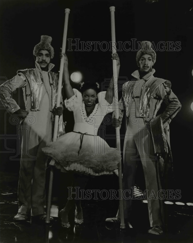 1984 Press Photo Stephanie Mills at the Music Hall in "The Wiz," play. - Historic Images