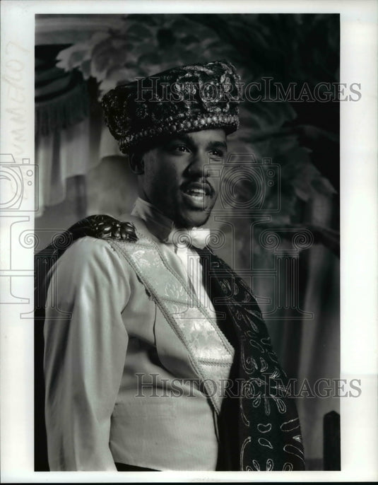 1993 Press Photo Kent Faulcon in "Splendid Mummer" by Lonne Elder III - Historic Images