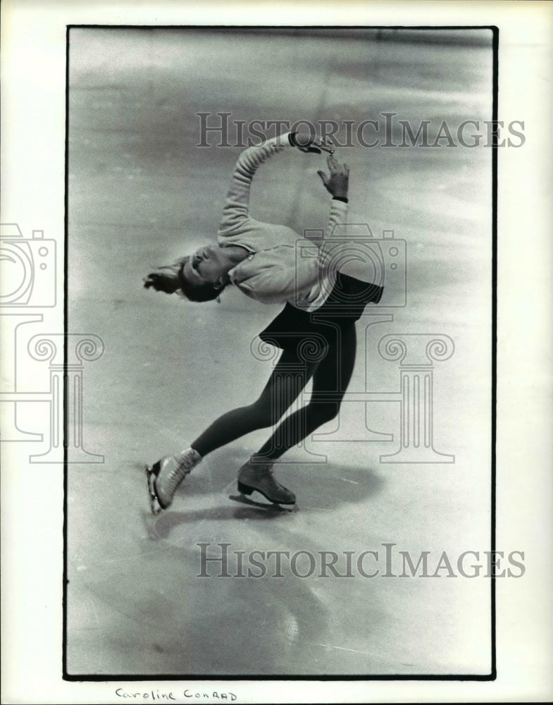 Press Photo Skating Peggy Bialosky - cvb46138 - Historic Images