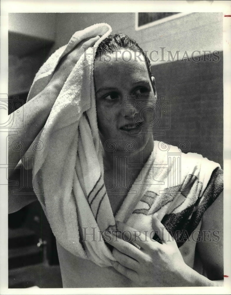 1981 Press Photo Glenn Mills-swimmer - cvb46451 - Historic Images