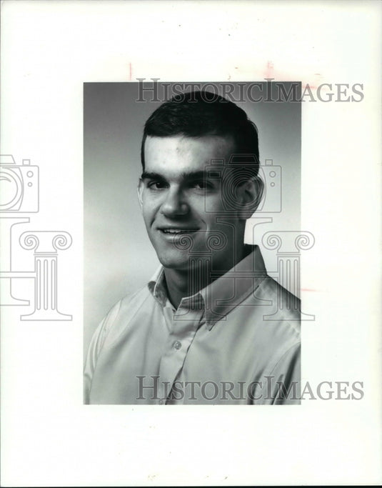 1991 Press Photo PD Pow Brock Gretter, University, Swimming - cvb46624 - Historic Images