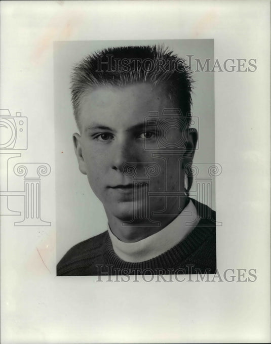 1990 Press Photo Players of the week Dave Humphery,Midpark,Swimming - cvb46632- Historic Images