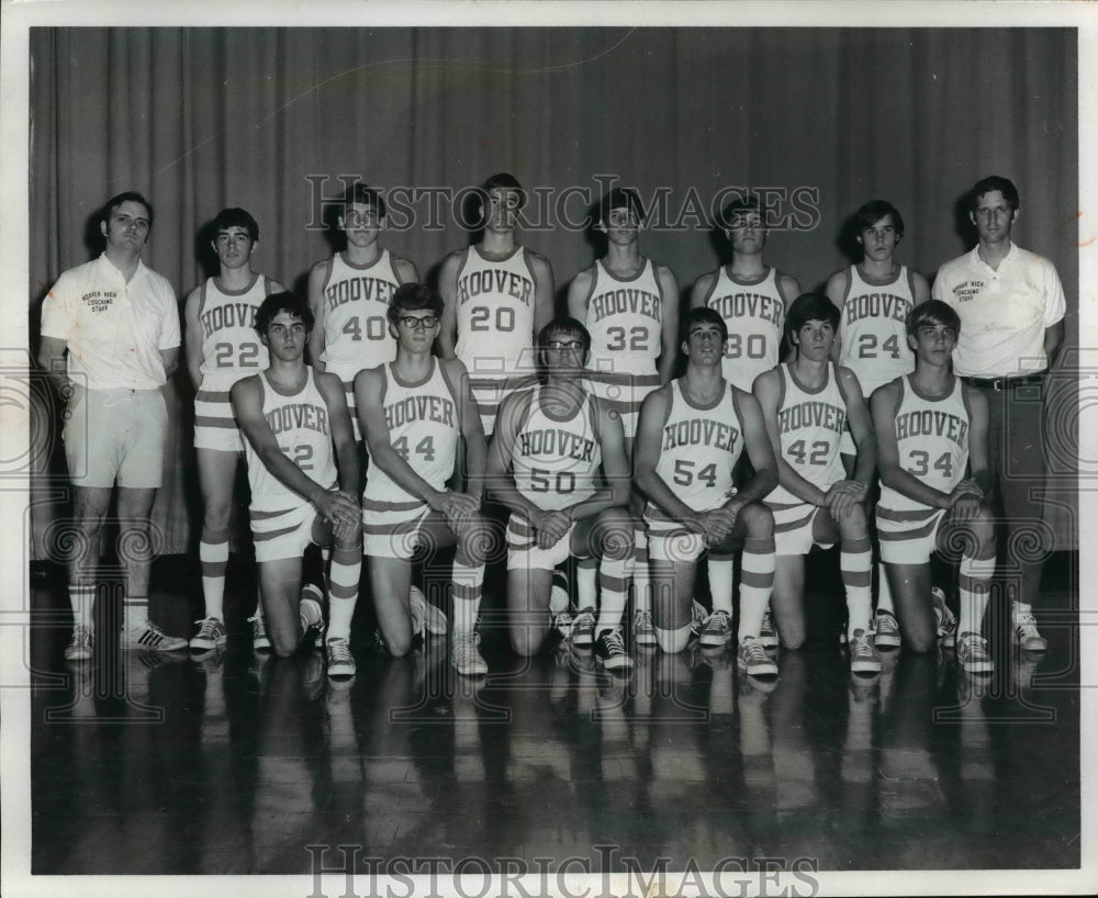 1972 North Canton High Basketball Team. - Historic Images